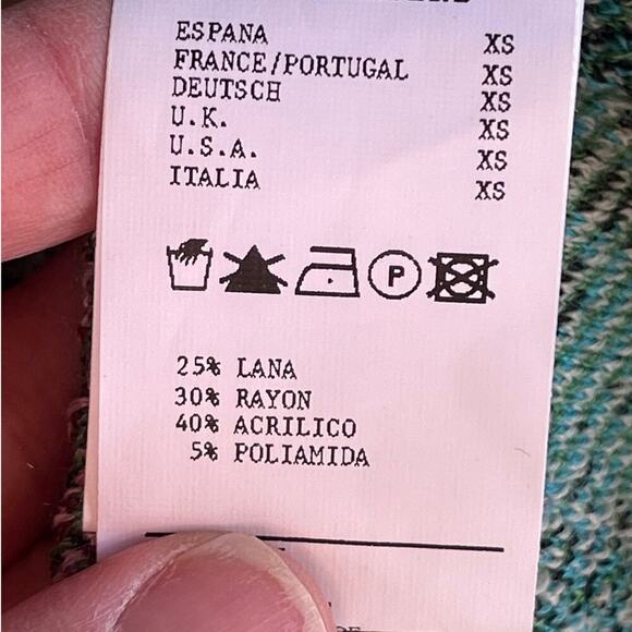 Anthropologie AldoMartins Floral Intarsia Cardigan Size XS. NEW - Picture 11 of 12